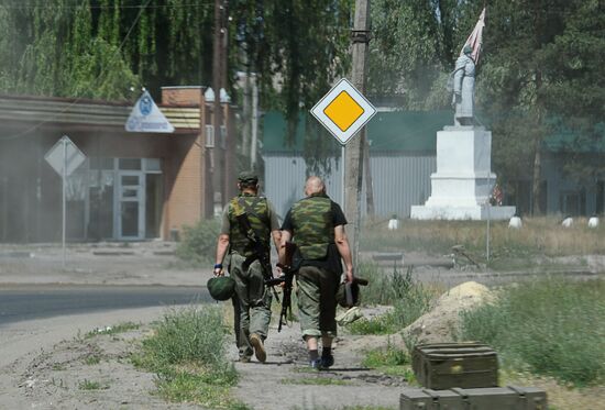 Российские войска в районе города Изюм