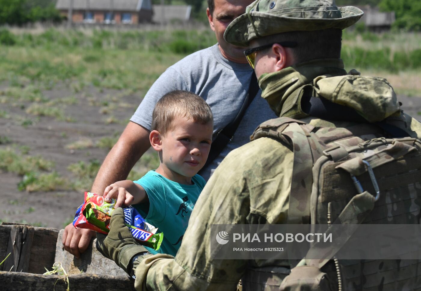 Российские войска в районе города Изюм