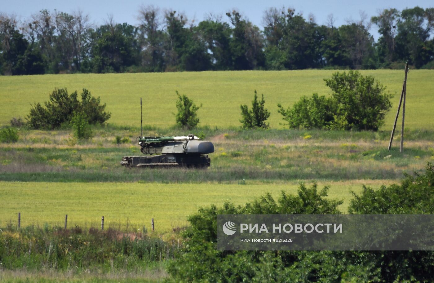 Российские войска в районе города Изюм