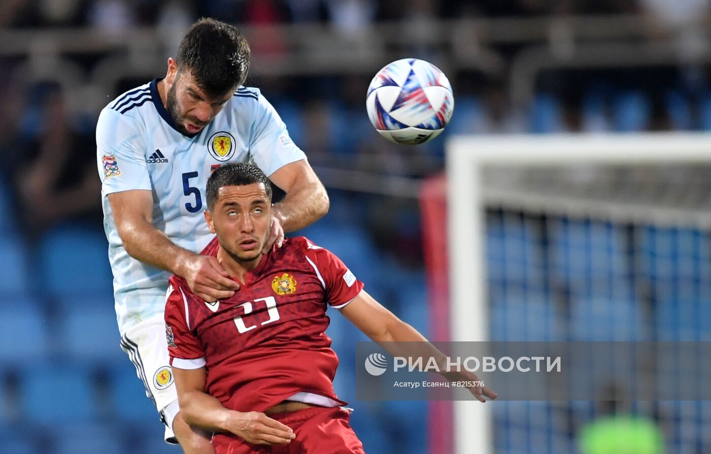Футбол. Лига наций. Матч Армения - Шотландия