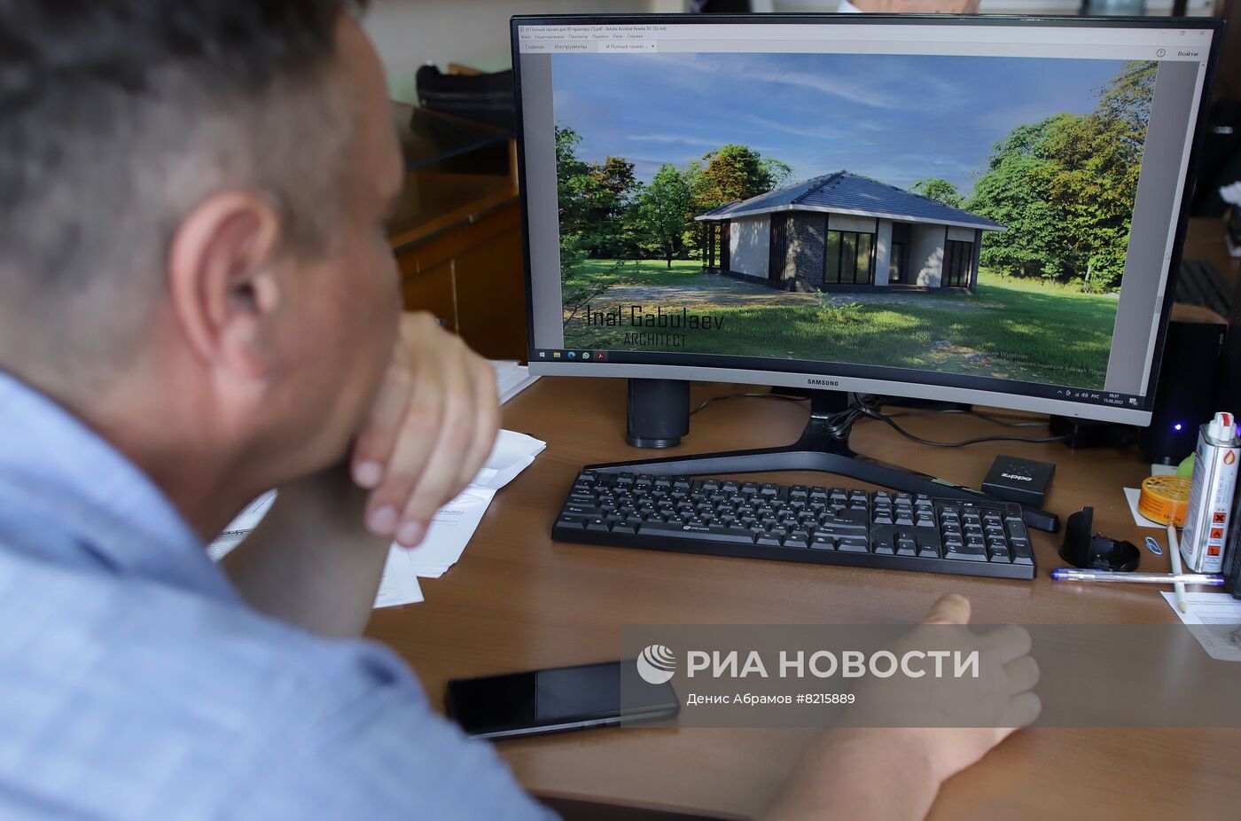 Первая в России печать двухэтажного здания на 3D-принтере в Ставрополе