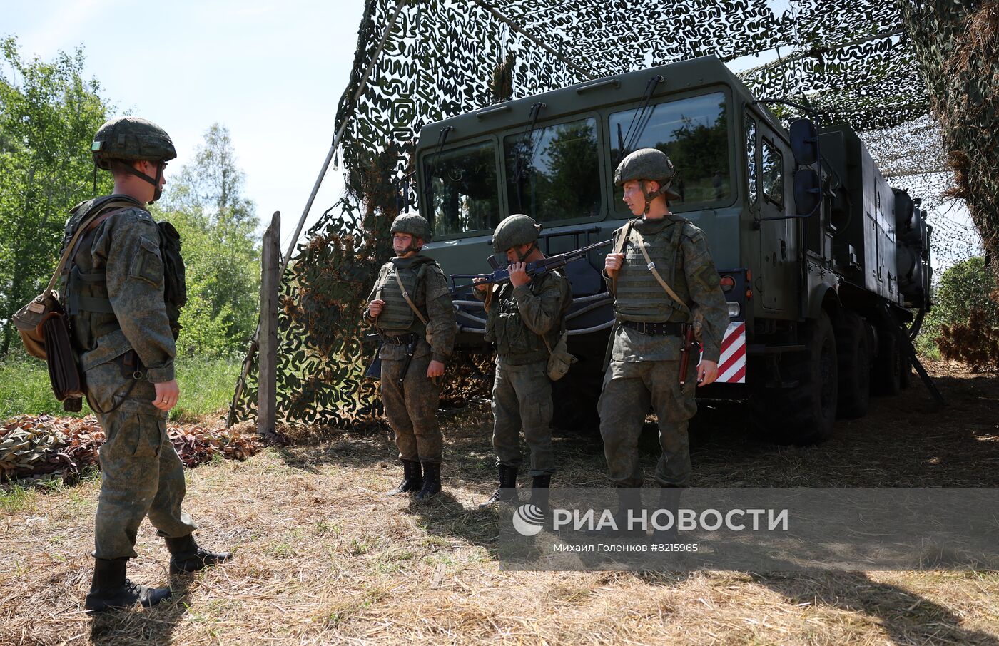 Учение ракетных войск с применением БРК "Бал" в Калининградской области