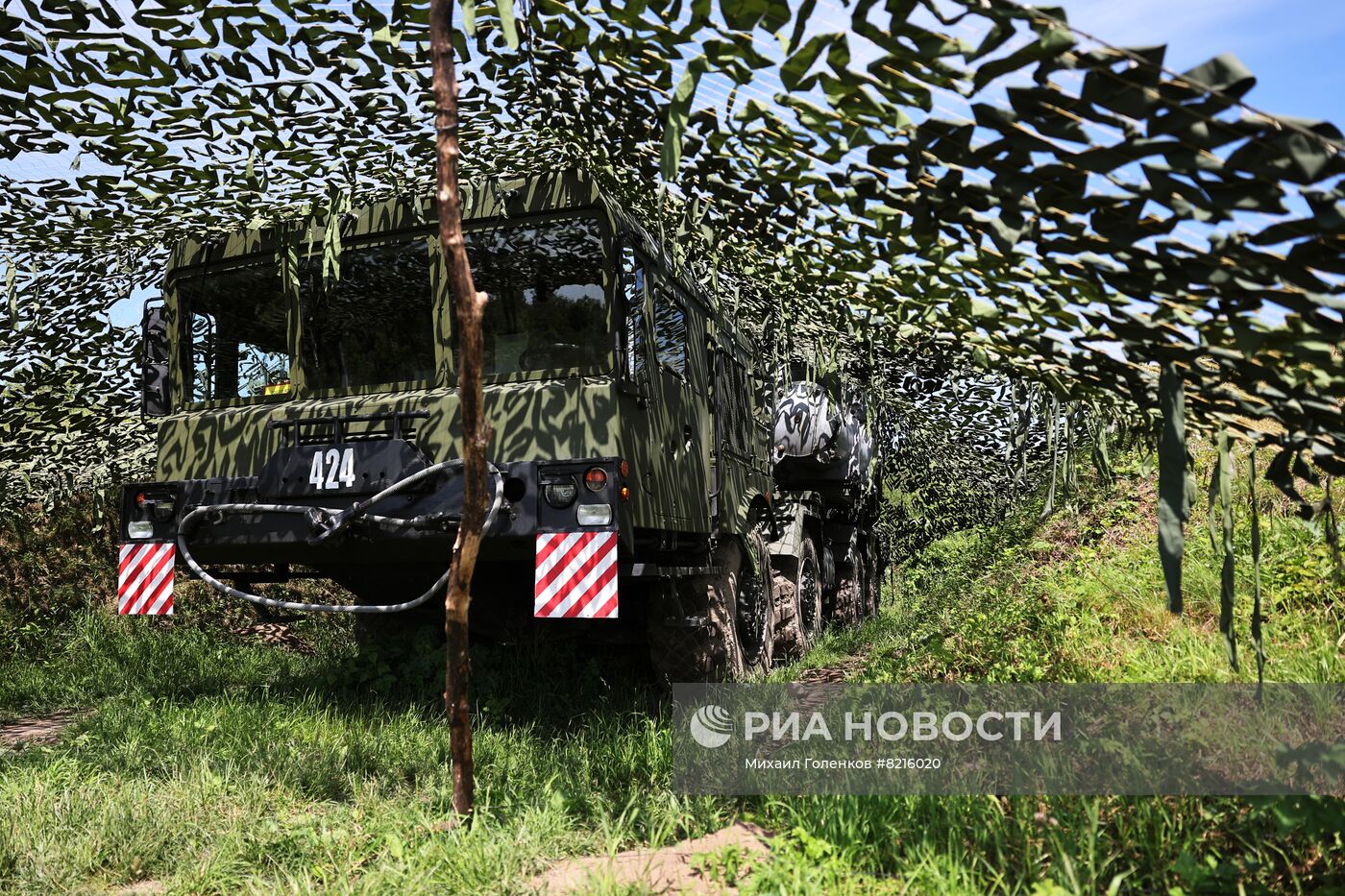 Учение ракетных войск с применением БРК "Бал" в Калининградской области