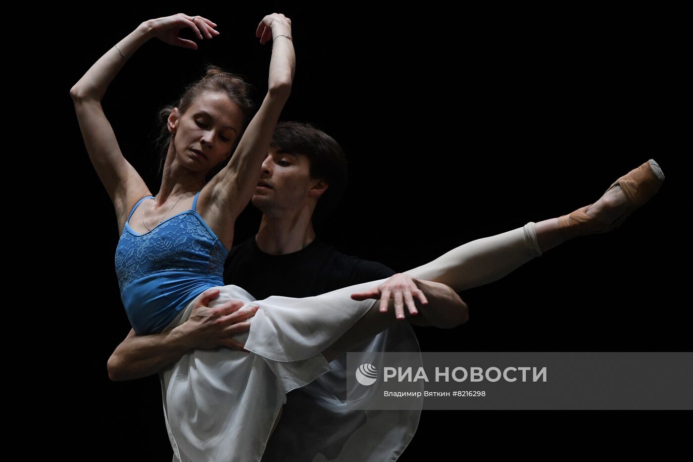 Репетиция балетной программы Postscript 2.0 в Большом театре 