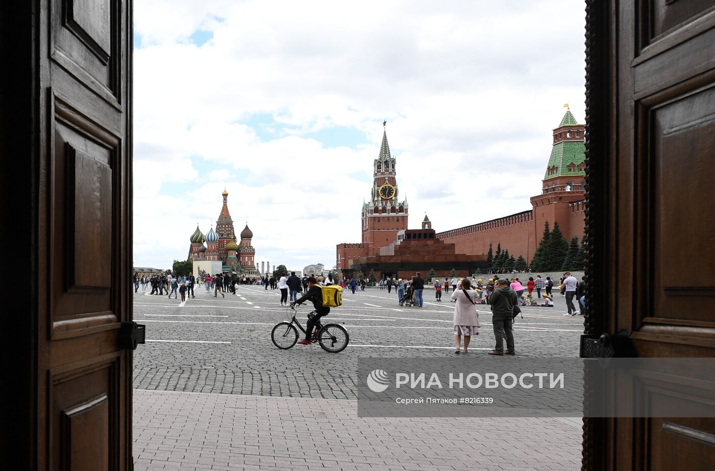 Открытие парадного входа Исторического музея