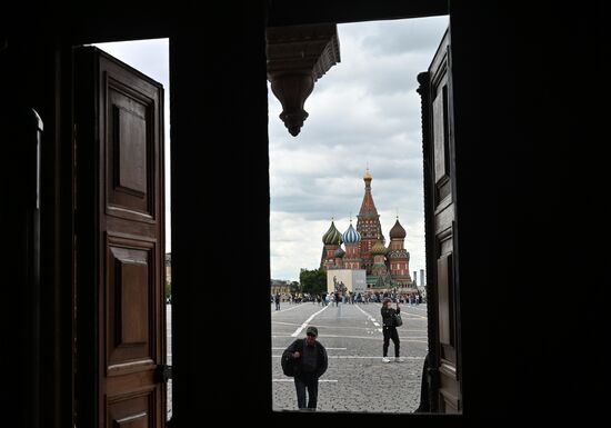 Открытие парадного входа Исторического музея