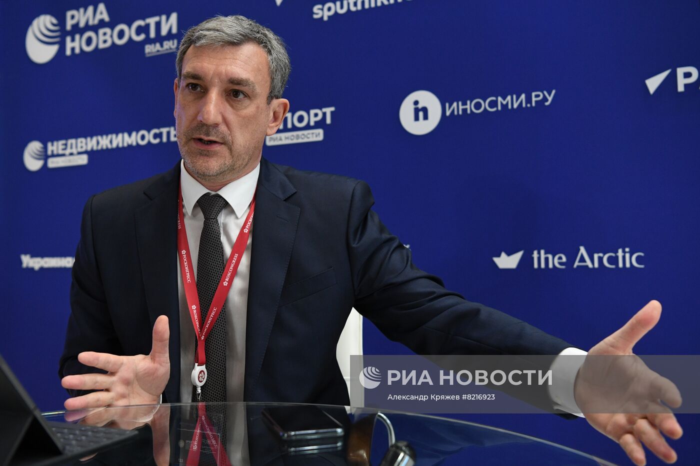 ПМЭФ-2022. Работа стенда медиагруппы "Россия сегодня". День второй