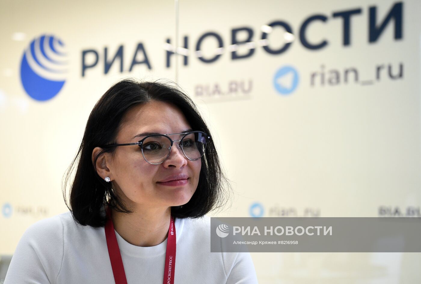 ПМЭФ-2022. Работа стенда медиагруппы "Россия сегодня". День второй