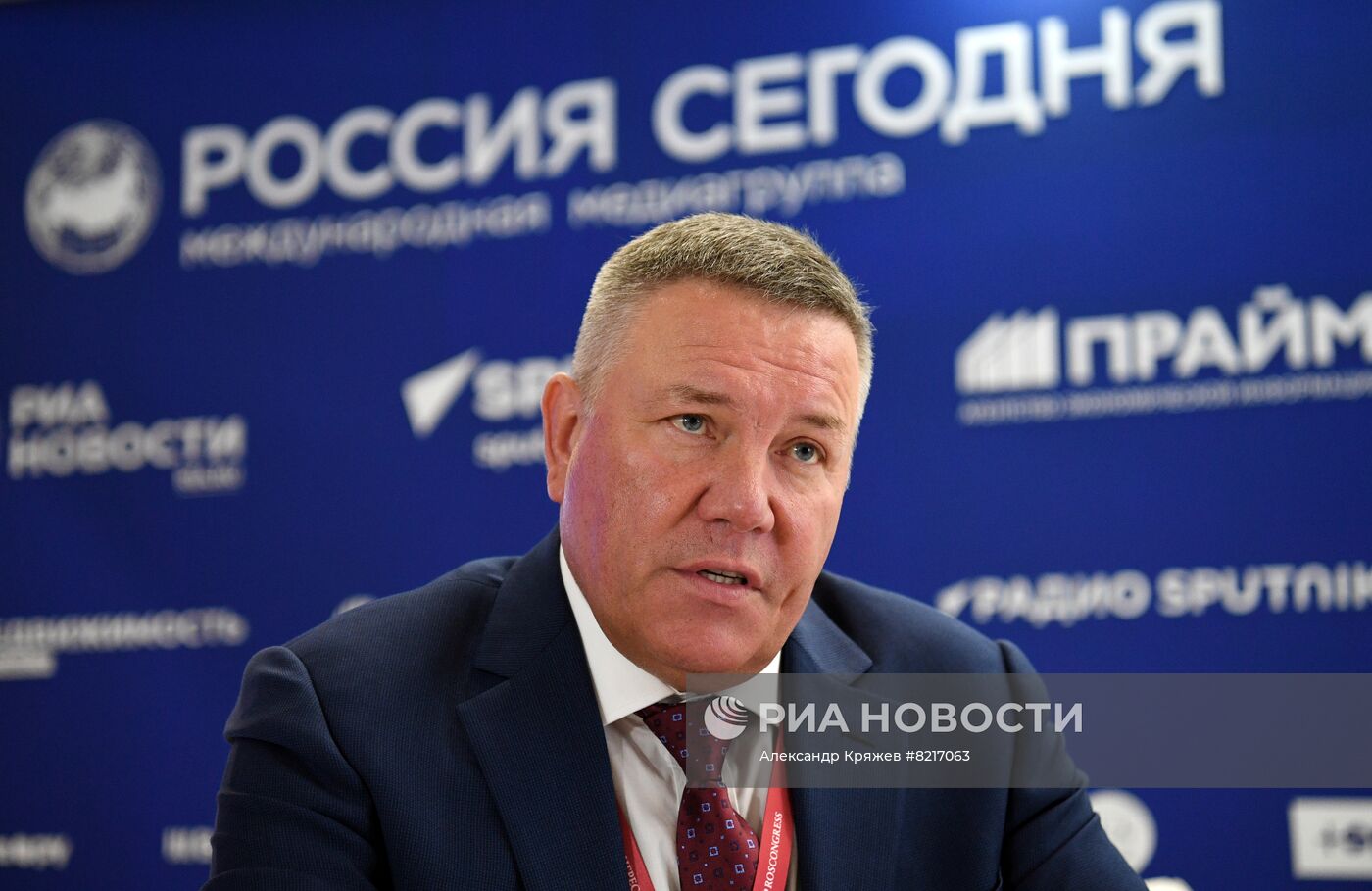 ПМЭФ-2022. Работа стенда медиагруппы "Россия сегодня". День второй