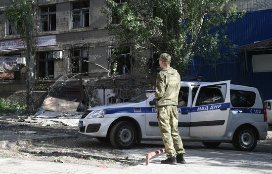 ВСУ нанесли удар по центру Донецка