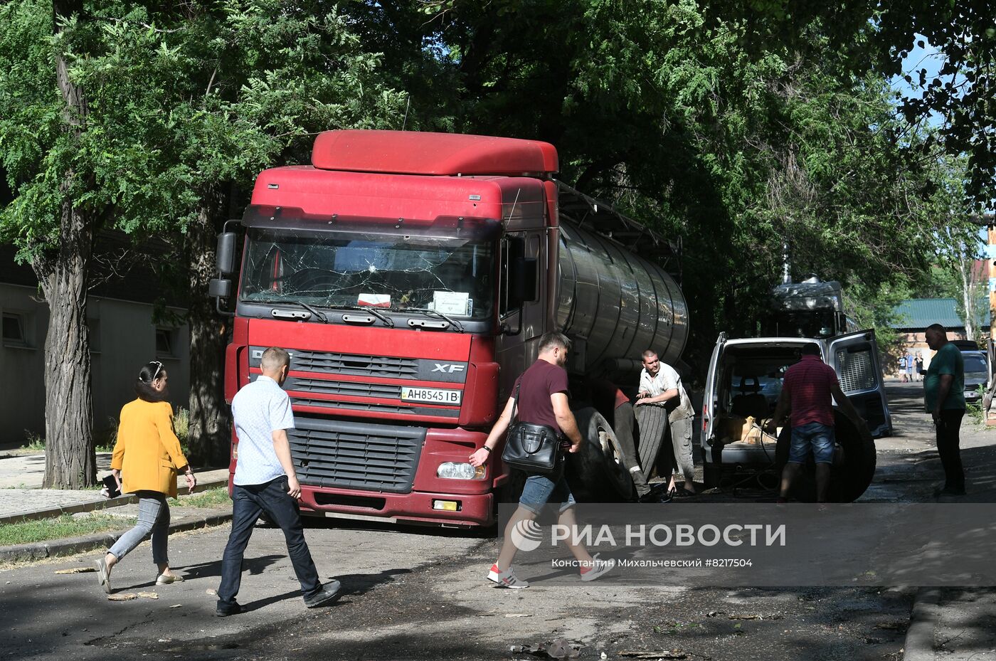 ВСУ нанесли удар по центру Донецка