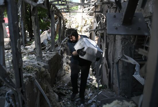 ВСУ нанесли удар по центру Донецка