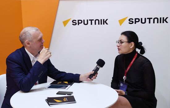 ПМЭФ-2022. Работа студии радио Sputnik