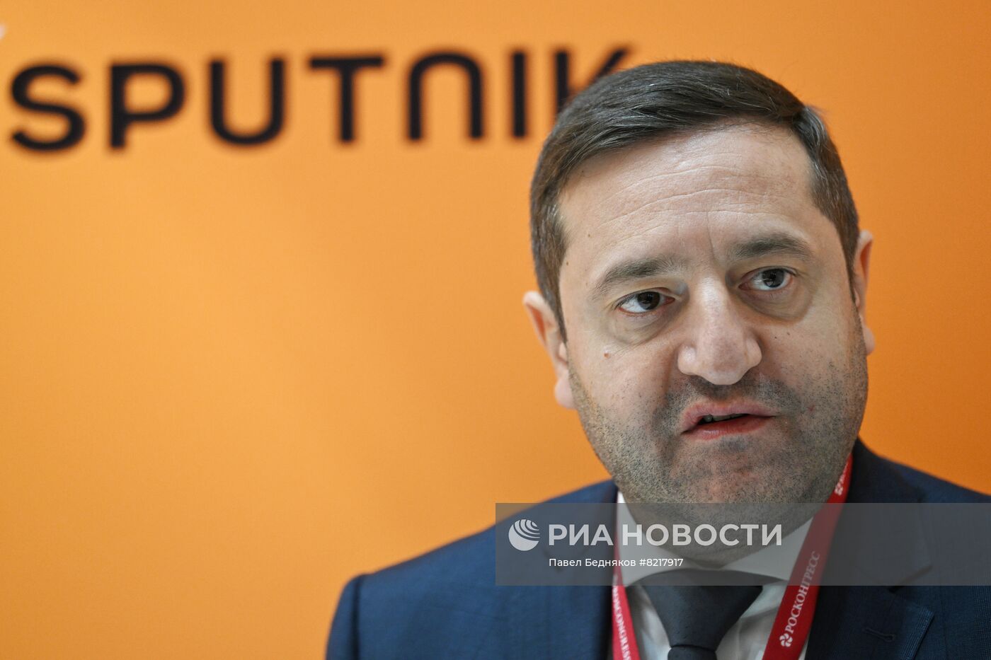 ПМЭФ-2022. Работа студии радио Sputnik  