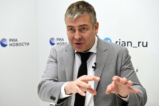  ПМЭФ-2022. Работа стенда медиагруппы "Россия сегодня". День третий