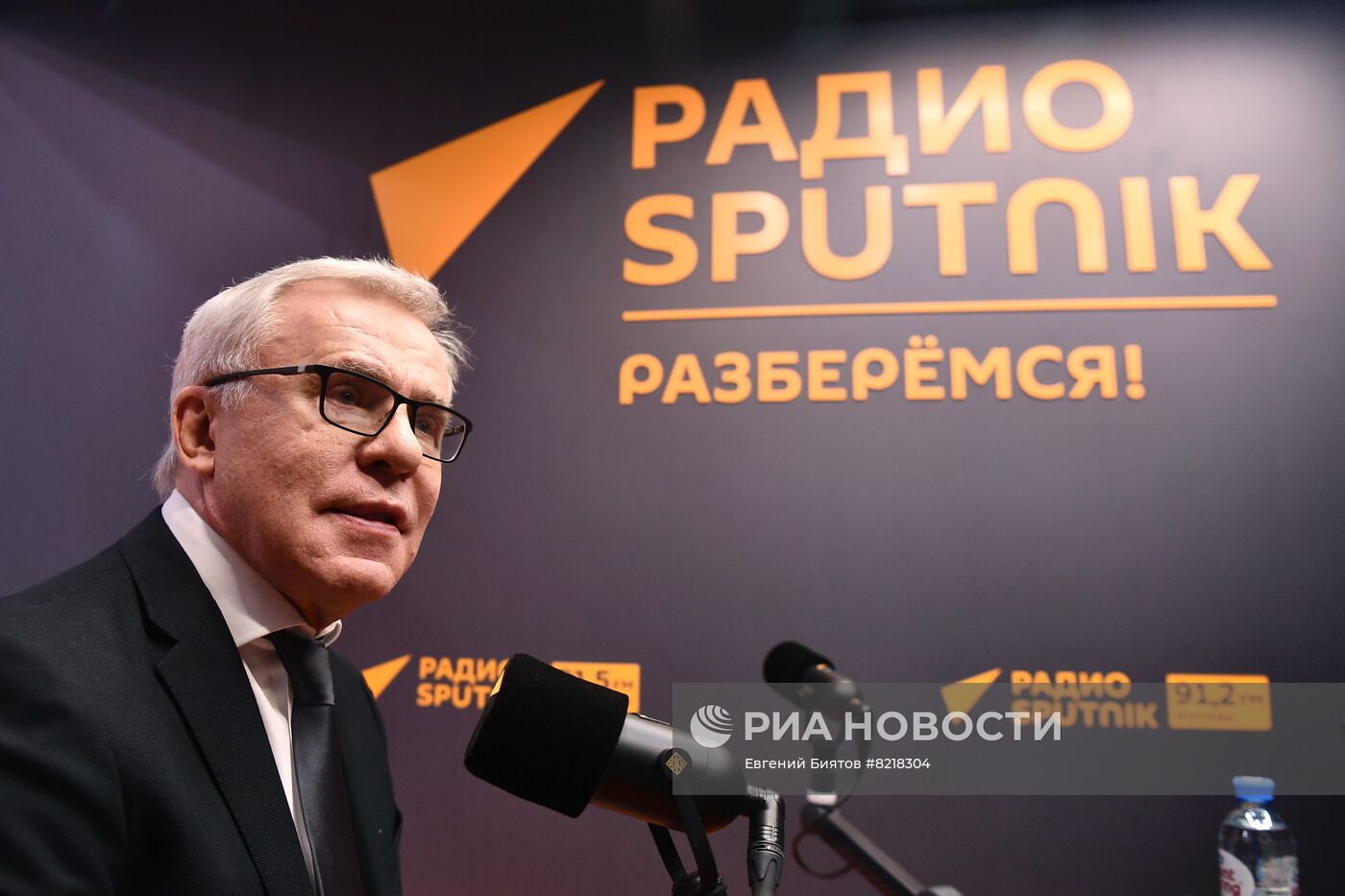 ПМЭФ-2022. Работа студии радио Sputnik  