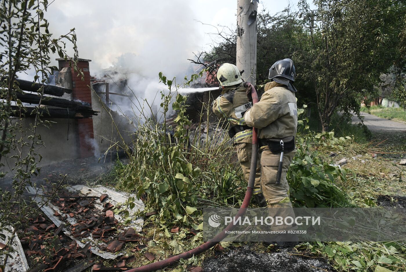Обстрелян Киевский район Донецка