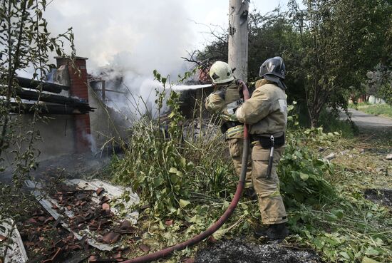 Обстрелян Киевский район Донецка