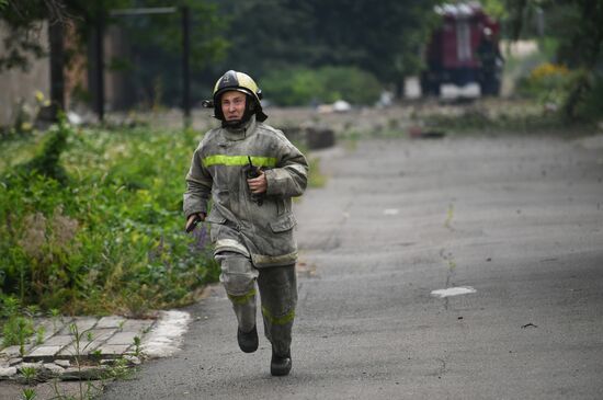 Обстрелян Киевский район Донецка