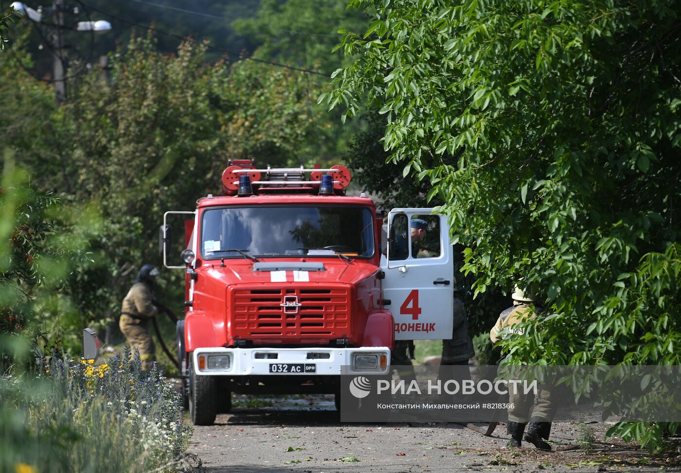 Обстрелян Киевский район Донецка