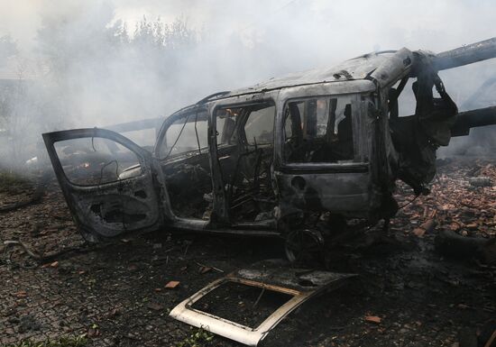 Обстрелян Киевский район Донецка