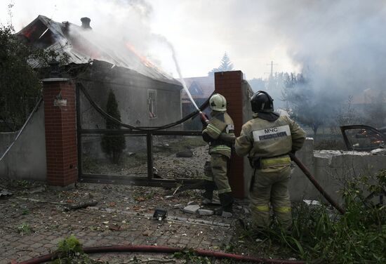 Обстрелян Киевский район Донецка