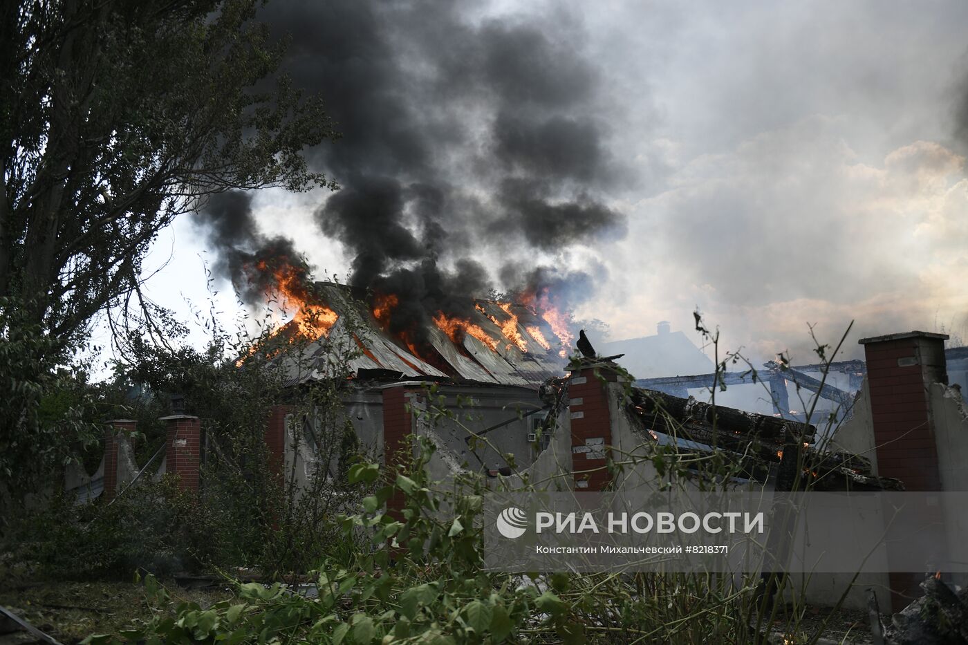 Обстрелян Киевский район Донецка