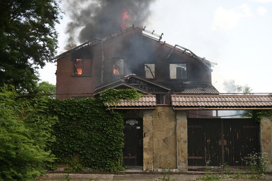 Обстрелян Киевский район Донецка