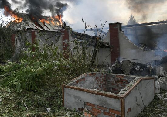 Обстрелян Киевский район Донецка