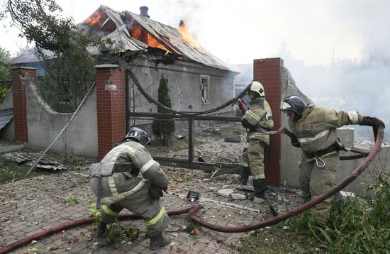 Обстрелян Киевский район Донецка