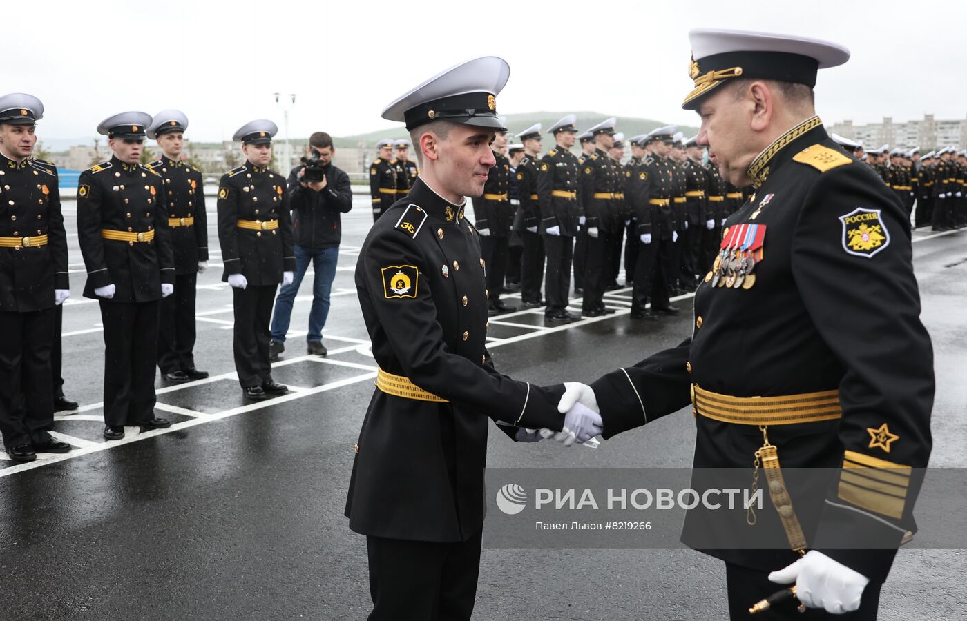 Первый выпуск курсантов в мурманском филиале Нахимовского военно-морского училища