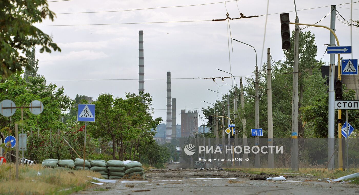 В Северодонецке остается неосвобожденной только территория химкомбината "Азот"