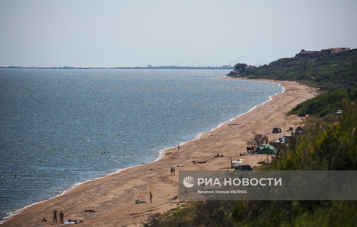 Отдых на побережье Азовского моря