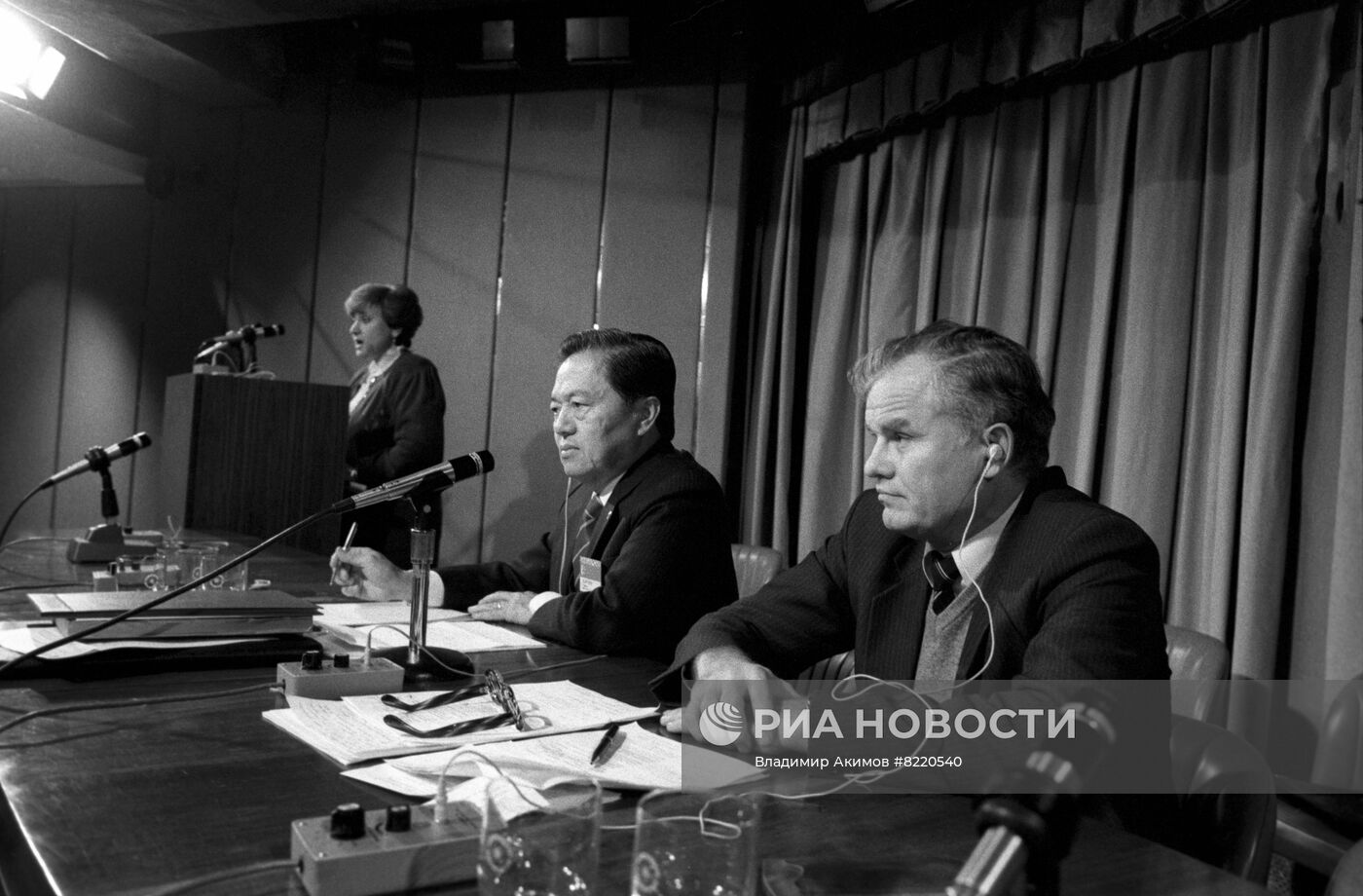 Визит в СССР делегации Сингапура