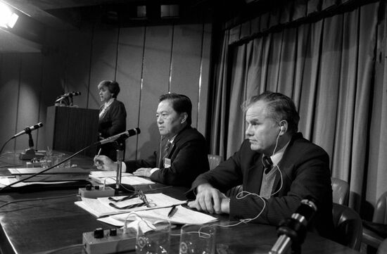 Визит в СССР делегации Сингапура