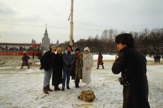 Американские туристы в СССР