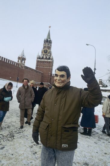 Американские туристы в СССР