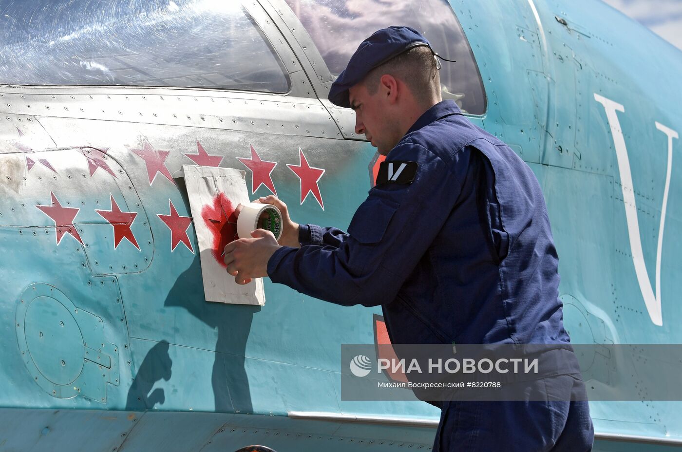 Самолеты-бомбардировщики Су-34 в зоне спецоперации