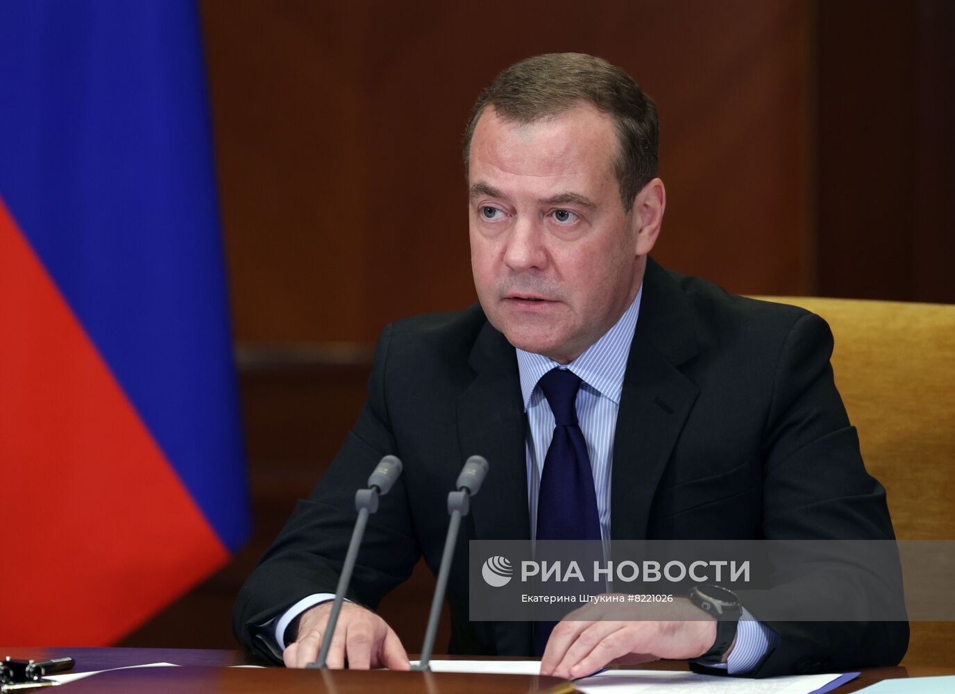 Зампред Совбеза РФ Д. Медведев провел заседание межведомственной комиссии СБ по обеспечению технологического суверенитета государства