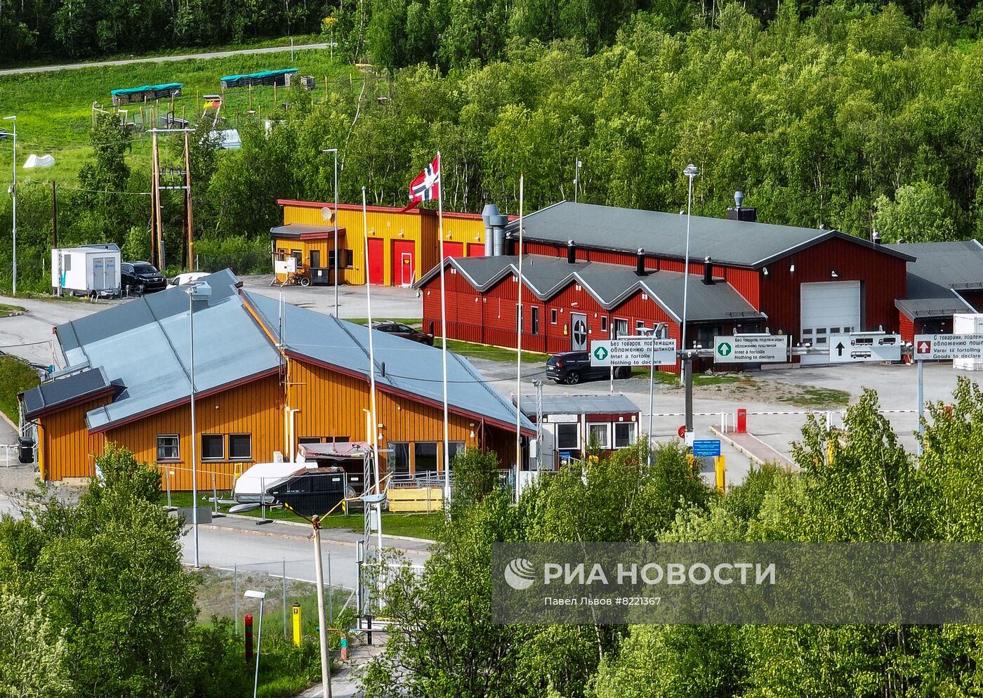 Закрытие норвежско-российской границы для грузового транспорта