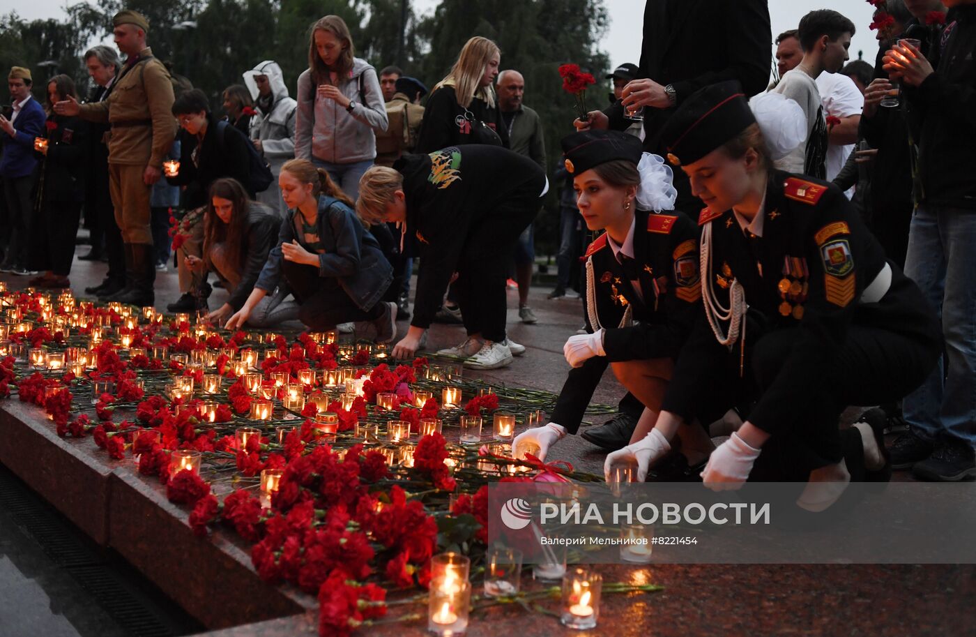 Акции "Линия памяти" и "Вахта памяти. Вечный огонь"