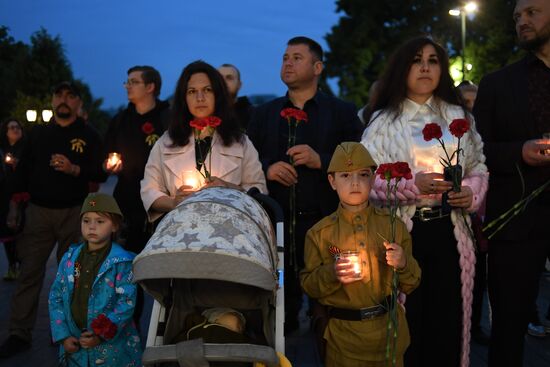 Акции "Линия памяти" и "Вахта памяти. Вечный огонь"