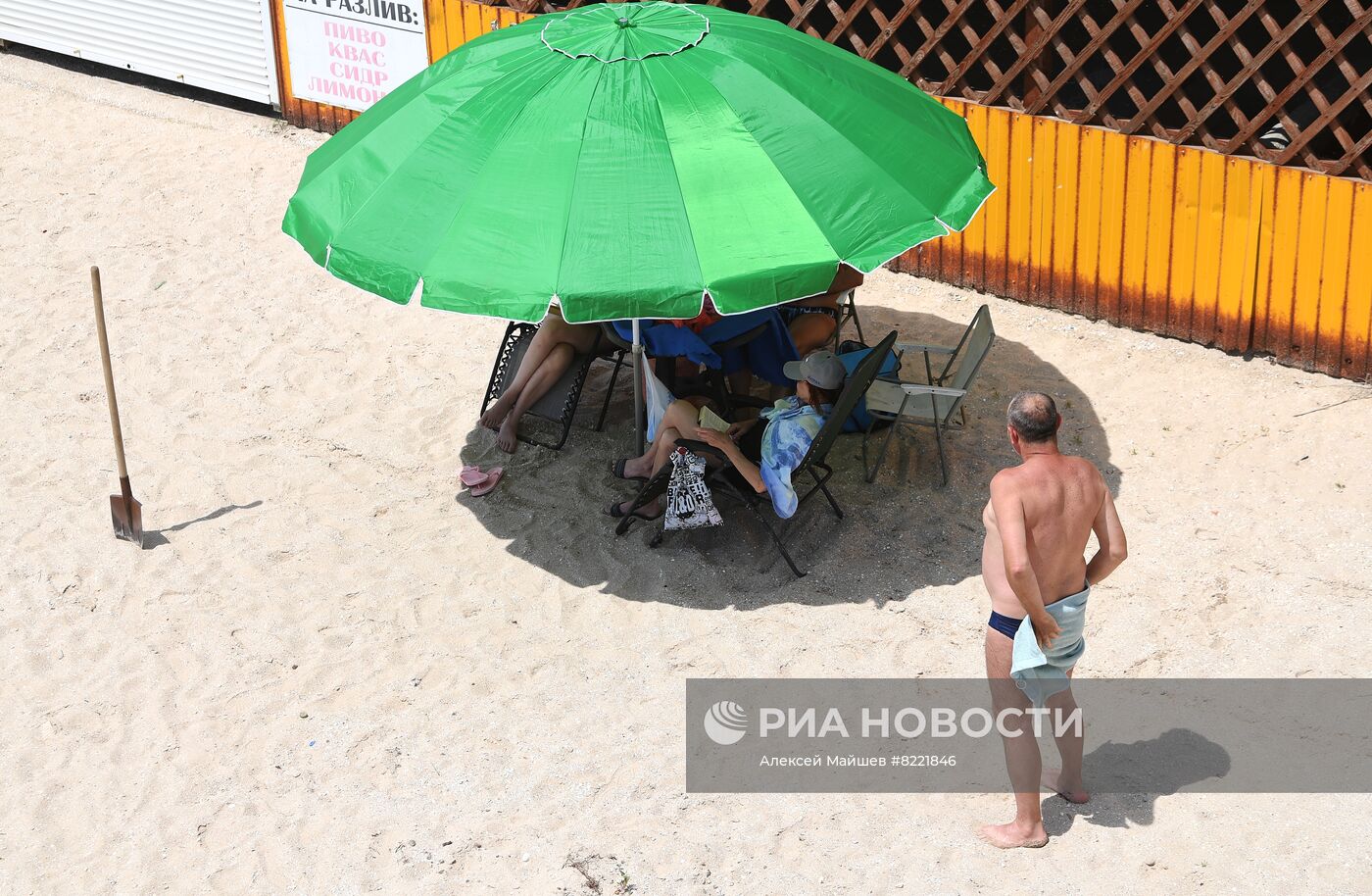 Побережье Азовского моря в Запорожской области