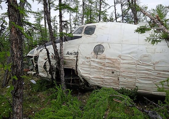 В Якутии обнаружен пропавший самолет Ан-30