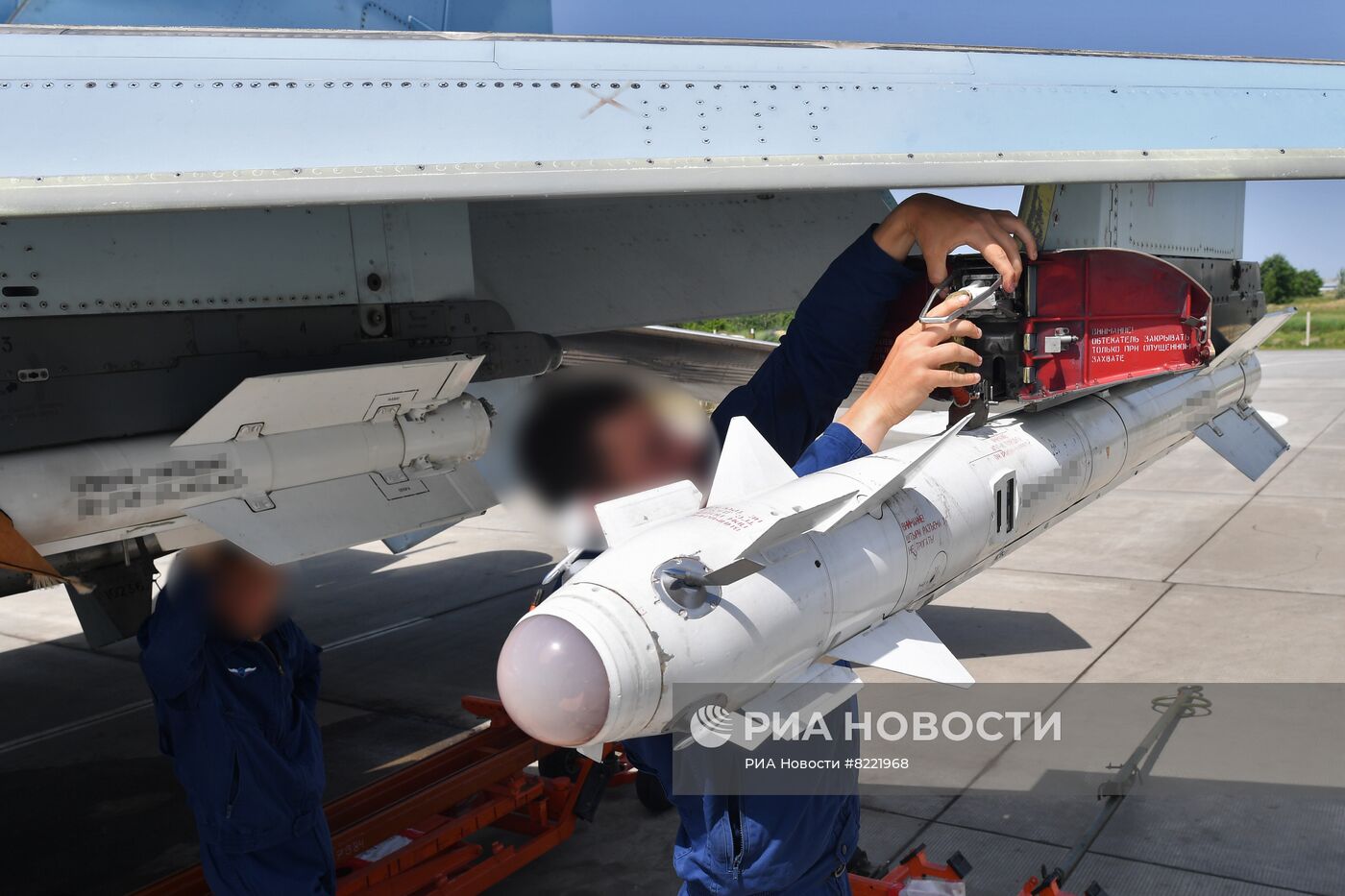 Истребители Су-35 в зоне спецоперации