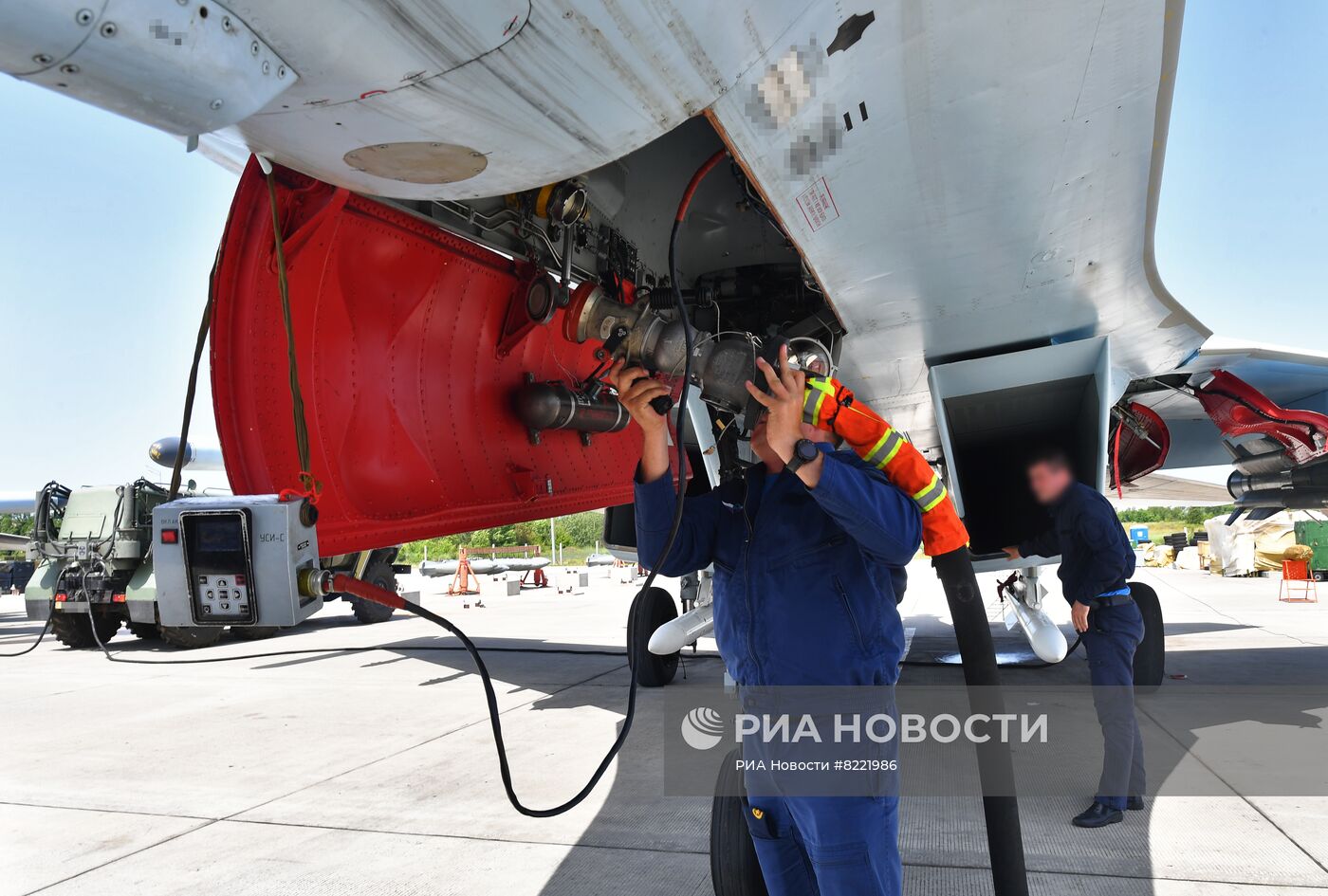 Истребители Су-35 в зоне спецоперации