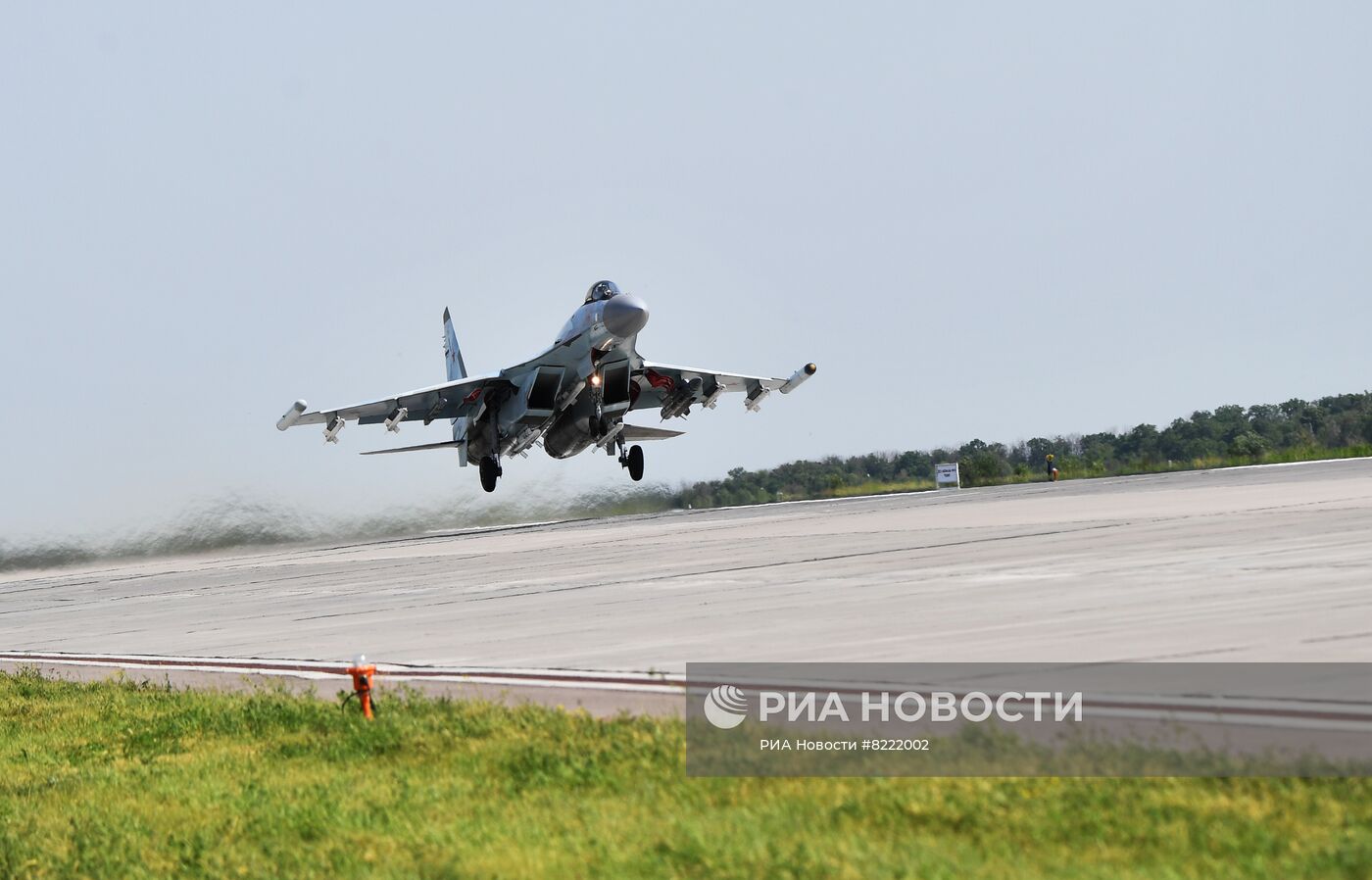 Истребители Су-35 в зоне спецоперации