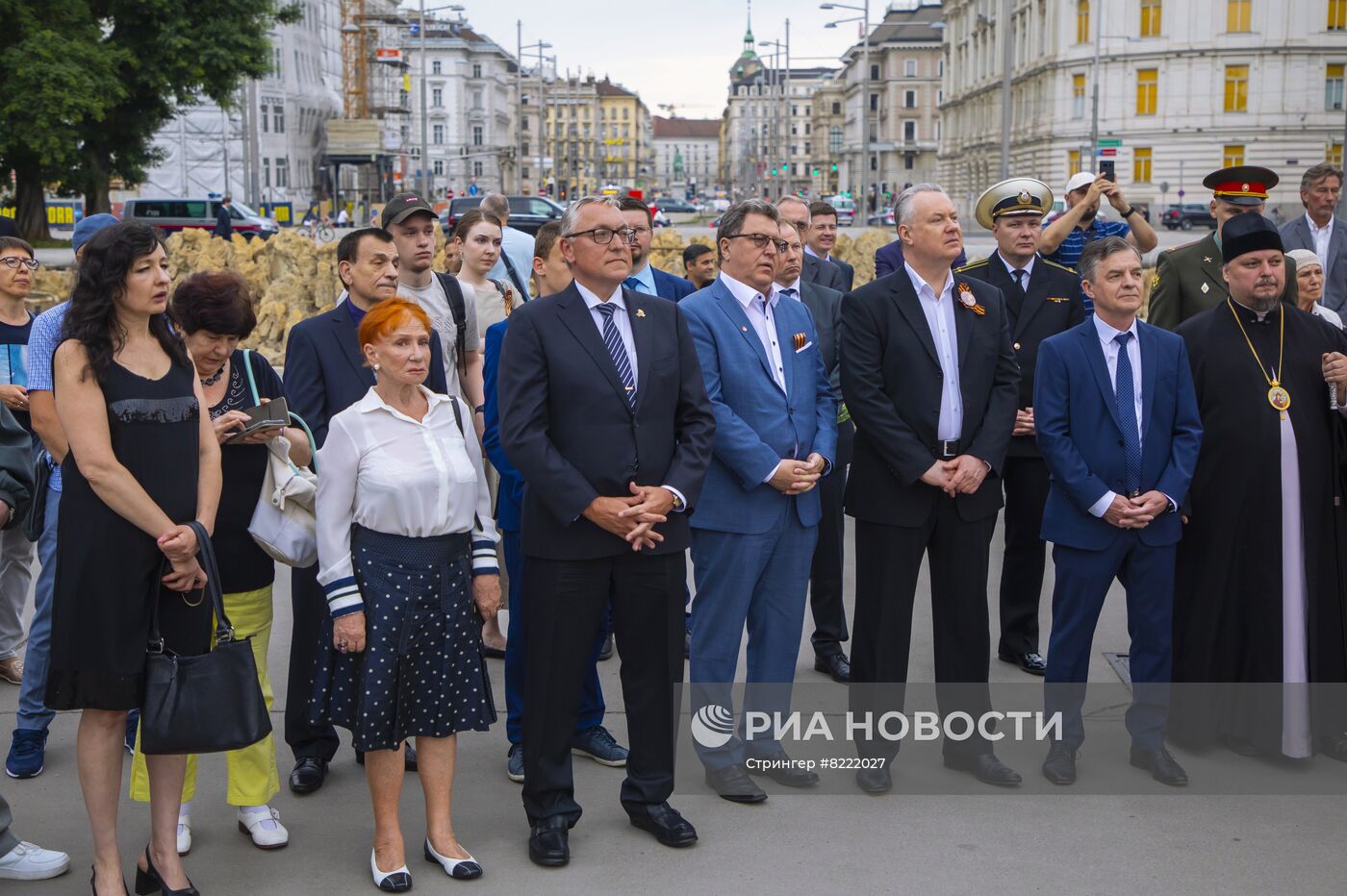 Акция по случаю Дня памяти и скорби в Вене