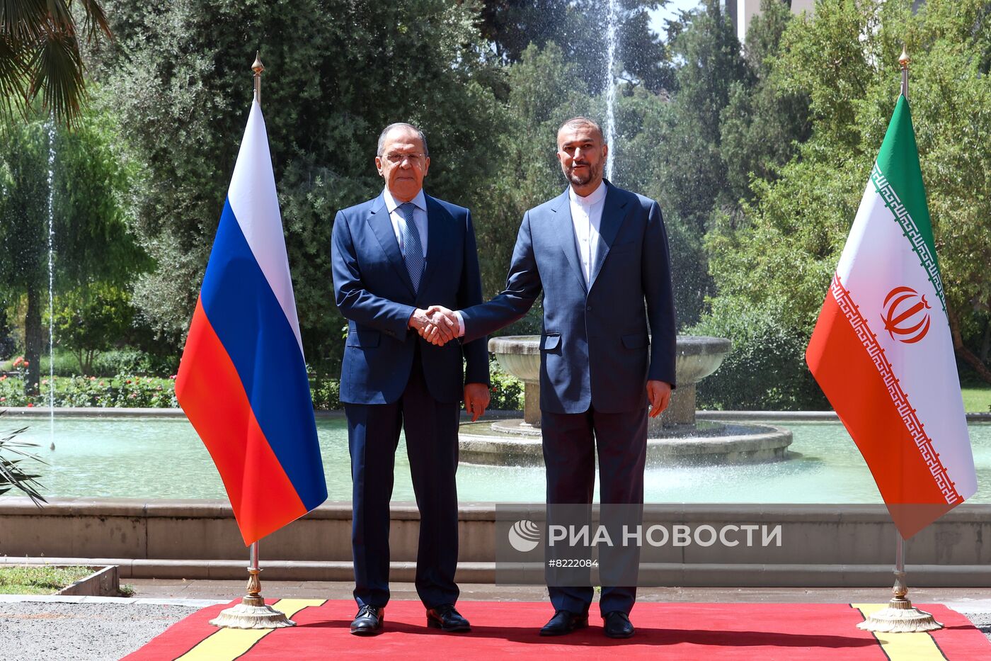 Визит главы МИД РФ С. Лаврова в Иран