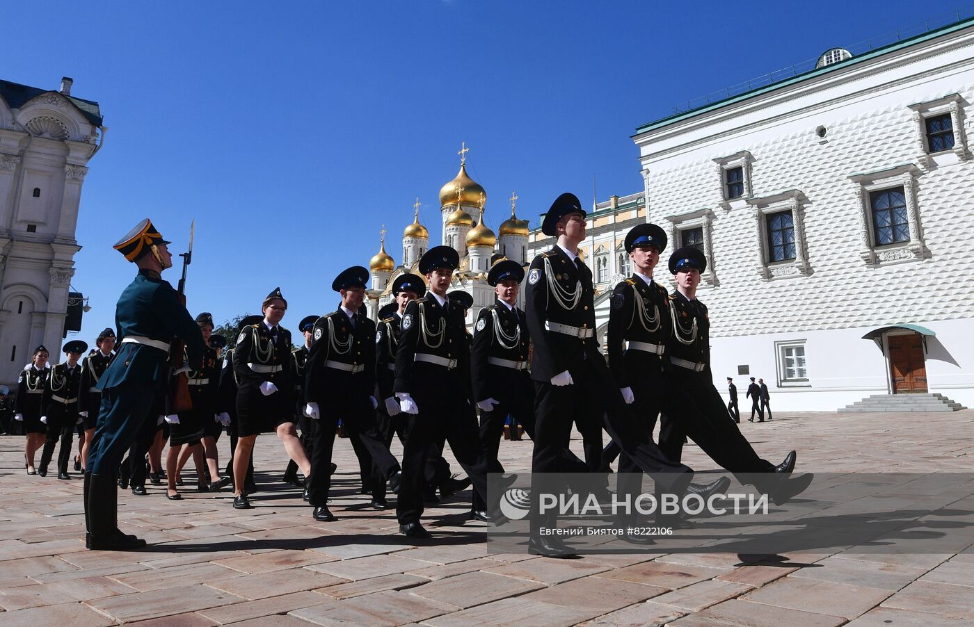 Вручение аттестатов выпускникам кадетских классов ФСО России